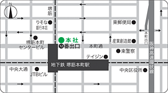 環境衛生薬品株式会社 会社近郊マップ